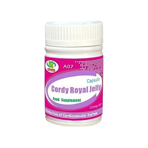 Fukang Cordy Royal Jelly 250mg – 60 Capsules
